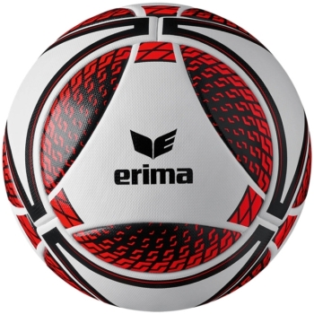 Erima Senzor Match Fussball Gr. 5 weiss-rot-schwarz