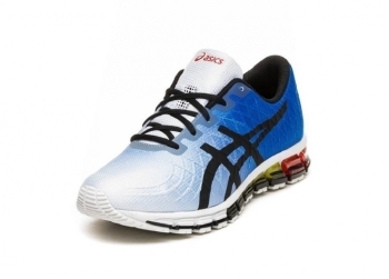 ASICS Gel-Quantum 180 4 Herren blau-weiß / 45 / Synthetik