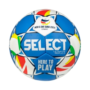 Select Handball Replica EHF Euro Men v24 Gr. 0 weis-blau