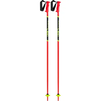 LEKI Racing Kids 90 cm / bright red/ black/ neonyellow