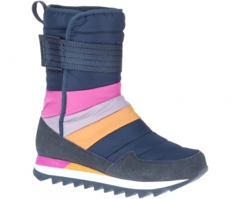 Merrell Alpine Tall Strap PLR WP Damen dunkelblau / 38,5 / wasserabweisend