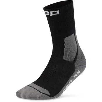 CEP Hiking Light Cushion Socks, Mid Cut Men III / black/grey