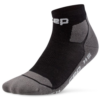 CEP Hiking Light Cushion Socks, Low Cut Women III / black/grey