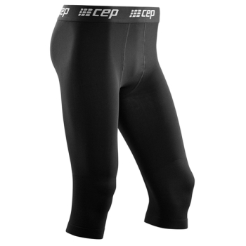 CEP Ski 3/4 Base Tights Herren schwarz