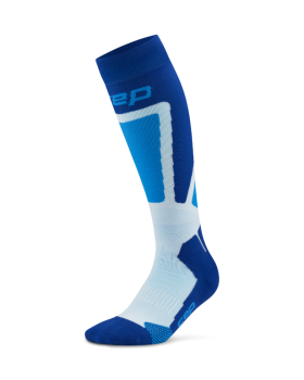 CEP Ski Thermo Compression Socks Max Cushion V (45-48+) / blue/aqua