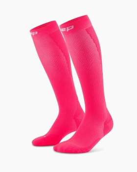 CEP Core Run Tall Socks 5.0 Damen weiß / IV