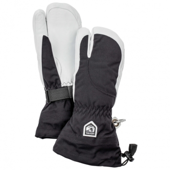 Hestra Heli Ski Female  3-Finger 9 / schwarz-weiß