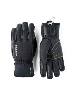 Hestra Army Leather Ski Gore-Tex 5 Finger SHORT