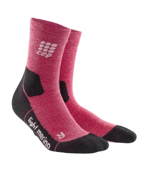 CEP Hiking Light Merino Compression Mid Cut Socks Damen