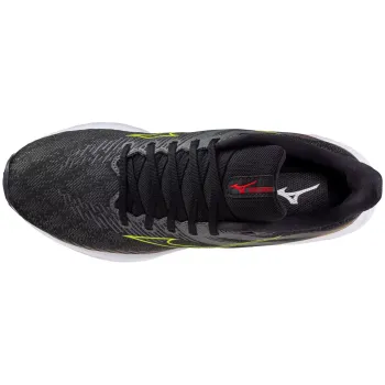 Mizuno Wave Sirius Herren 43 / schwarz-neongelb