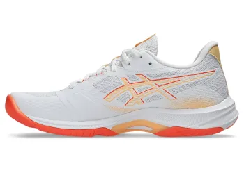 Asics Netburner Ballistic FF 4 Damen 40 / white/vivid coral