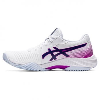 Asics Netburner Ballistic FF MT 3 Damen 39,5 / weiss-lila