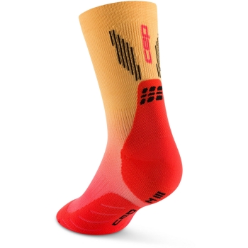 CEP Core Run Edt. Gradient 5.0 Mid Cut Damen II / red/marigold fade
