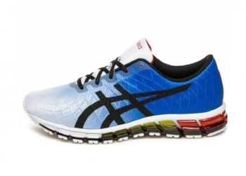ASICS Gel-Quantum 180 4 Herren blau-weiß / 45 / Synthetik
