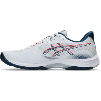 Asics Netburner Ballistic FF 4 Herren 43,5 / white/mako blue