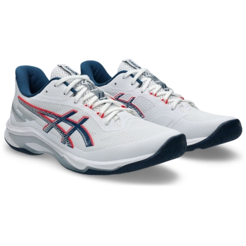 Asics Netburner Ballistic FF 4 Herren 43,5 / white/mako blue