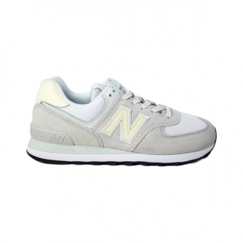 New Balance WL574 VL2 Damen 41,5 / grau-gelb