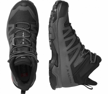 Salomon X Ultra 4 MID WIDE GTX Herren 41 1/3 / schwarz-grau