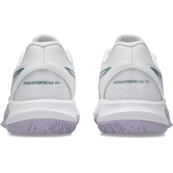 Asics Powerbreak FF Damen 41,5 / white/foggy teal