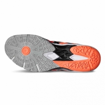 Asics Gel-Blade 5 Damen 37,5 / Synthetik / orange-grau