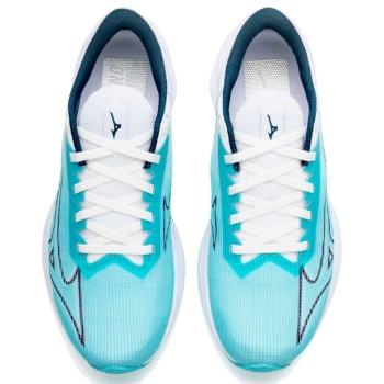 Mizuno Wave Rebellion Sonic 2 Herren 45 / river blue/blue wing teal/white