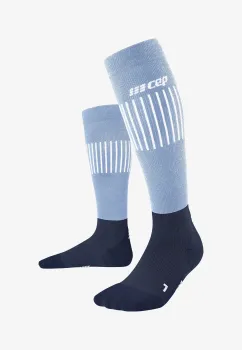 CEP Ultralight Socks Ski Tall Herren V / black/grey