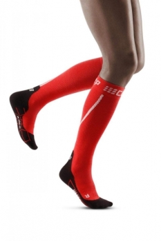 CEP Winter Run Socks Women rot / III