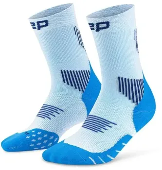 CEP Core Run Mid Cut Socks 5.0 Damen II / blue/ice
