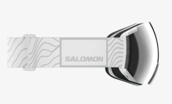 Salomon Radium Skibrille weiß-silber