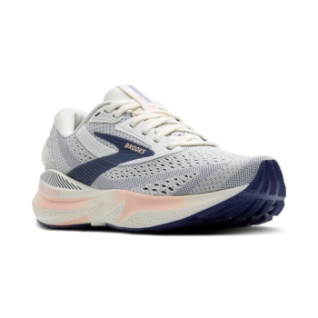 Brooks Adrenaline GTS 24 2A (schmal)  Damen 43 / grey/blue ribbon/peach