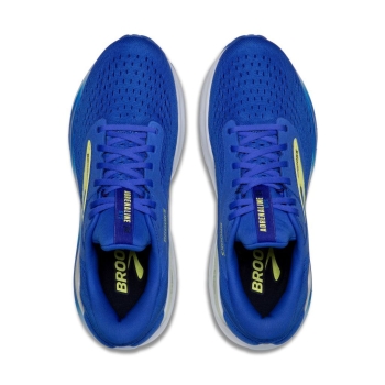 Brooks Adrenaline GTS 24 schmal/1B Herren 43 / cobalt/neo yellow/peacoat