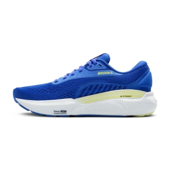 Brooks Adrenaline GTS 24 schmal/1B Herren 43 / cobalt/neo yellow/peacoat