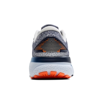 Brooks Ghost 16 Herren 42 / white/peacoat/orange