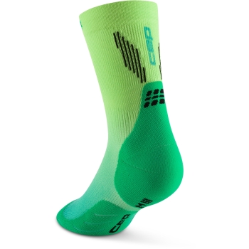 CEP Core Run Edt. Gradient 5.0 Mid Cut Herren IV / green/lime fade