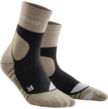 CEP Hiking Merino Mid Cut Socken Damen dunkelgrün / III