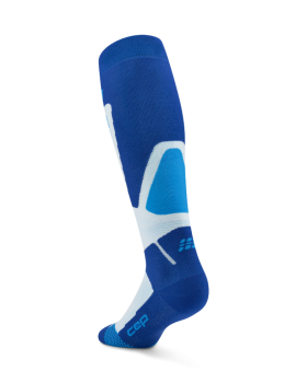 CEP Ski Thermo Compression Socks Max Cushion V (45-48+) / blue/aqua