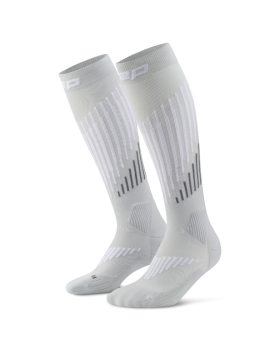 CEP Ski Touring Merino Socks, Tall 3.0 Women II / grey/white
