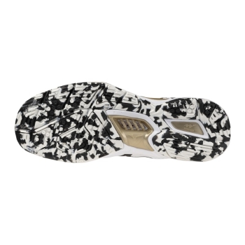 Mizuno Wave Stealth 6 Herren 43 / white/black/gold
