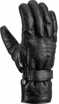 Leki Fusion S mf touch schwarz / 11 / Leder