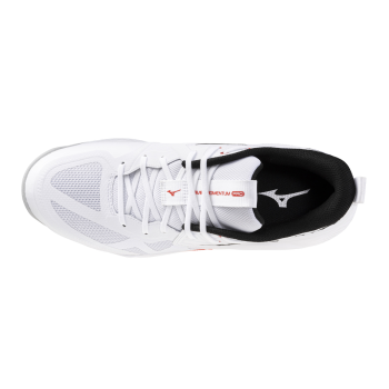 Mizuno Wave Momentum Pro Unisex 40 / white/black/fiery red