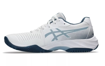 Asics Netburner Ballistic FF 3 Herren 42 / white/vintage indigo