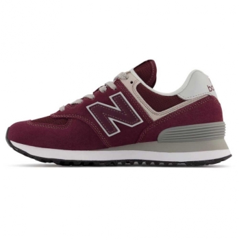 New Balance WL574 EVM Damen Green-Leaf-Standard 35 / weinrot