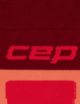 CEP Ski Thermo Socks 4.0 Tall Damen II / red/coral