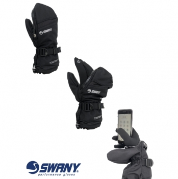 Swany Toaster 2 in 1 Herren Fausthandschuh schwarz / 10