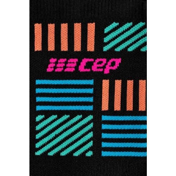 CEP The Run Limited Mid Cut Socks Damen IV (Gr. 40-43) / black/neon pink