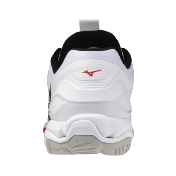 Mizuno Wave Stealth 6 Unisex 41 / white/black/fiery red