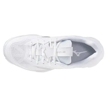 Mizuno Wave Stealth 6 Damen 40 / white/blue/tint